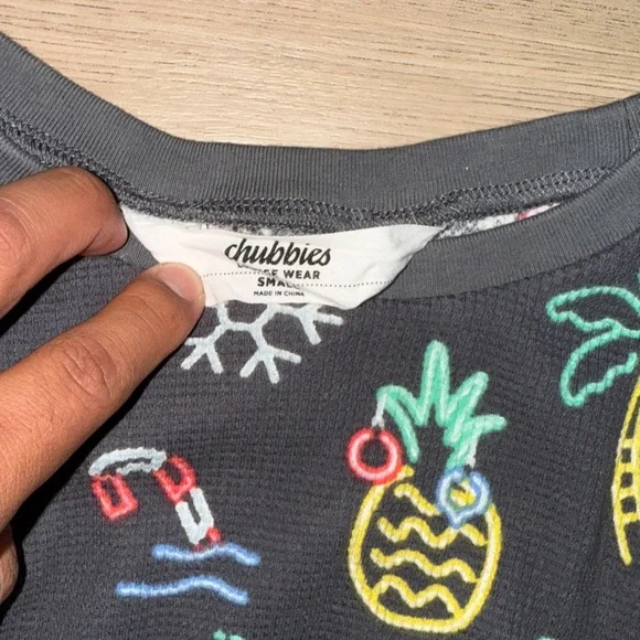 Chubbies Holiday Waffle Shirt - Picture 2 of 3